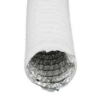 Tuyau flexible en PVC et aluminium Lakeso pour la ventilation, 10 m, pour hôpital, gymnase, école