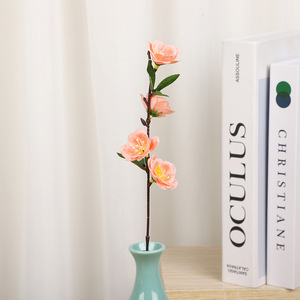 Arrangement floral artificiel Yiwu Datuo, fleur à tige unique avec feuilles, matériaux d'imitation de haute qualité pour la décoration intérieure - Product Image 3