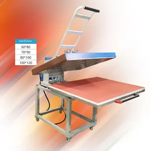 DC large format heat press 100x120cm heat press machine with large platen heat transfer