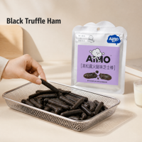 Biscuits au fromage Aimo saveur œuf et bœuf teriyaki, savoureux et croustillants, faible teneur en sel, 50g, 9 mois, vente en gros