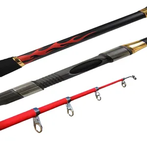 Telescopic Travel Camping Fishing Pole Rod 8 Sections 360cm 12Ft