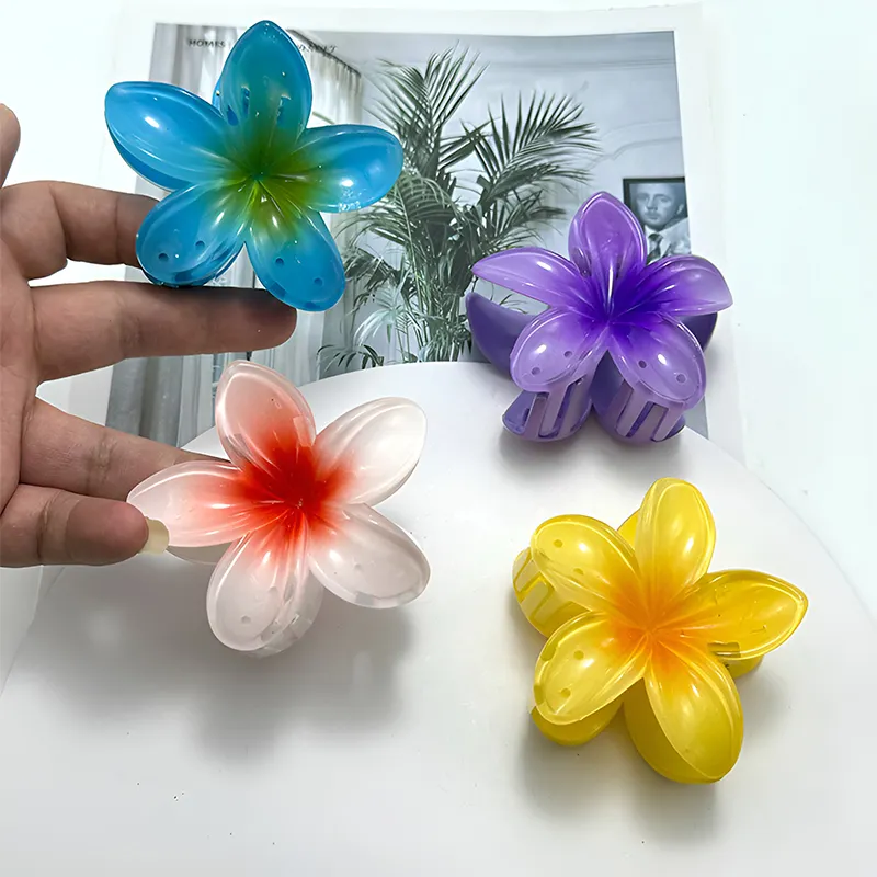 Las pinzas para el cabello de flores de moda más vendidas en Amazon, coloridas y firmemente sujetas para el cabello grueso y delgado de las mujeres