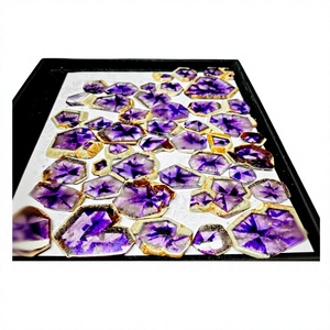 FAIJAN GEMS <b>Amethyst</b> Natural Color All Mix Shape Natural Stone Gemstone for Jewelry Making Loose Stone From Rajasthan - Product Image 1