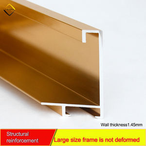 Décoration murale affiche personnalisée <span class=keywords><strong>Photo</strong></span> cadre flottant en métal cadre flottant en aluminium inachevé moulage pour peinture sur <span class=keywords><strong>toile</strong></span> - Product Image 3