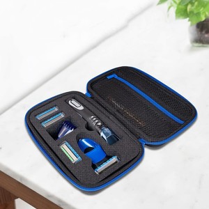 Estuche para afeitadora de EVA para hombre Estuche de transporte de muñeca portátil Bolsa con cremallera para <span class=keywords><strong>recortadora</strong></span> de barba <span class=keywords><strong>Gillette</strong></span> - Product Image 5