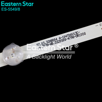 Bande lumineuse LED pour téléviseur ES-5549/8, rétroéclairage 32H8C SJ.WB.D3200801-2835BS-M pour CRYSTAL 32 pouces, bande lumineuse LED de rétroéclairage
