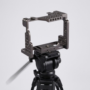 DMIDITIR Jaula de aluminio para cámara con soporte de zapata fría para A7M3/<span class=keywords><strong>A7III</strong></span>/A73/A7RIII/A7R3/A7II/A7S II/A7R II - Product Image 4