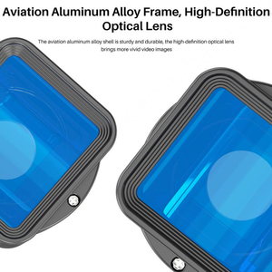 Objectif de téléphone anamorphique universel Ulanzi 17mm 1.55XT pour iPhone Huawei, objectif de téléphone de tournage de film de tournage de film - Product Image 5