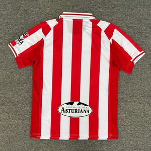 ชุดฟุตบอลฤดูร้อน ฤดูกาลใหม่ 2025/26 เรอัล สปอร์ติ้ง เด กิญอน ออกแบบเองได้ เสื้อแข่งเหย้า/เยือน แขนสั้น โพลีเอสเตอร์ แห้งเร็ว - Product Image 2