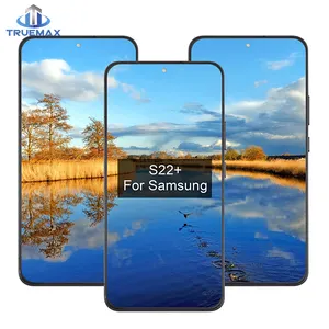 Truemax schermo di qualità originale S22 + assemblaggio LCD Touch Screen con cornice per Samsung Galaxy S22 Plus S906 Display Assembly
