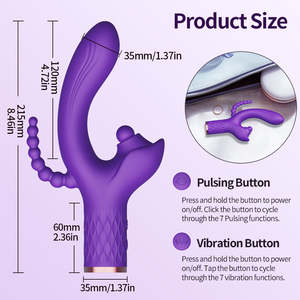 Hot Masturbação Feminina Vara com 3-em-1 Choque Geração de Massagem Chupando Estimulação Vibradores Sex Toys Box para Mulheres Produtos - Product Image 5