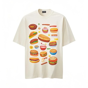 T-shirt graphique sérigraphié coupe classique 100 % coton anti-boulochage respirant streetwear décontracté pour homme – Meilleure vente - Product Image 5