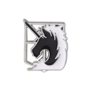 Cosplay gioielli <span class=keywords><strong>ali</strong></span> <span class=keywords><strong>della</strong></span> libertà Anime spilla attacco titano spilla in metallo morbido smalto spille all'ingrosso per cappelli borse per vestiti - Product Image 5