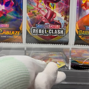 กล่องใส่การ์ด3ช่องสำหรับ Po kemon TCG yugiho การ์ดอะคริลิคบูสเตอร์แพ็ค - Product Image 4