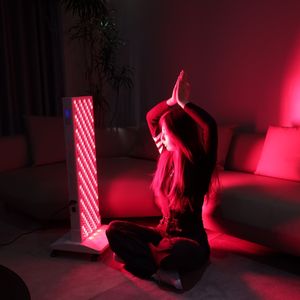 Magique perangkat terapi lampu merah, penggunaan di rumah 1000W 1500W berdiri horisontal 8 panjang gelombang lampu merah terapi Panel fleksibel - Product Image 1