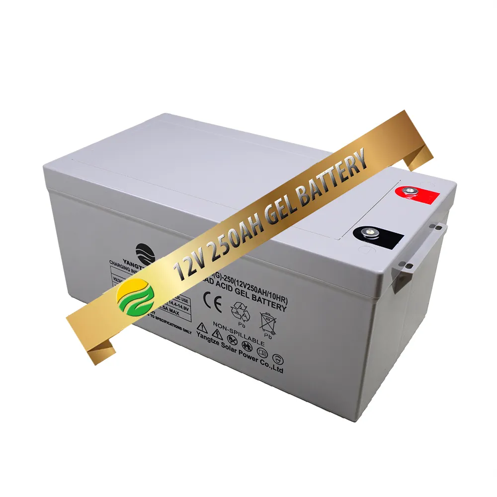 Yangtze Gel Wechsel richter Batterie 250ah 12V 250ah DC 12V Blei Säure Batterie ladegerät