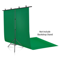 Toile de fond en tissu mousseline pour photographie, idéale pour le chroma key