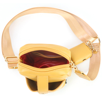Sac à bandoulière mini pour téléphone en cuir PU kaki pour femme, en stock dans l'entrepôt local