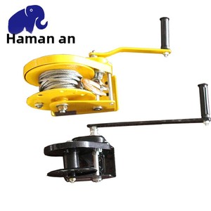 <span class=keywords><strong>Winch</strong></span> Manual Portabel untuk Rumah Tangga, Dapat Disesuaikan, Dua Arah, Pengunci Otomatis, Tipe Rem, Dipasang di Kendaraan, Pengait <span class=keywords><strong>Winch</strong></span>, Putar Manual - Product Image 4