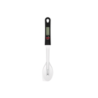Termometer daging Digital portabel, alat pengukur suhu Oven tanpa kabel Dapur dan luar ruangan, memasak termometer