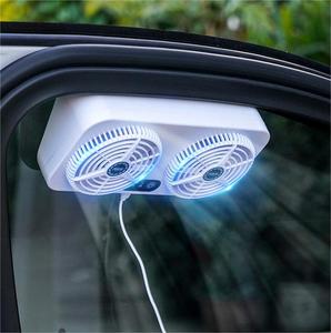 Verano nueva interfaz Usb enfriador de coche ventilador de escape de circulación de aire ventilador de ventilación de coche <span class=keywords><strong>Fana</strong></span> - Product Image 2