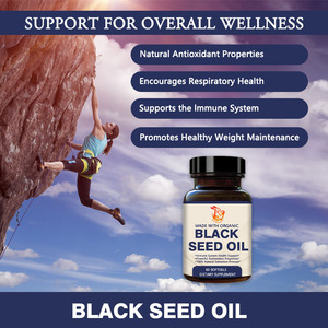 Gélules d'huile de nigelle avec huile de cumin noir : Soutient la santé du système, propriétés antioxydantes naturelles, maintien du poids - Product Image 6