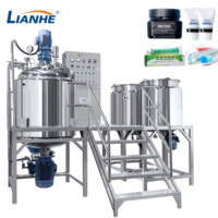 Machine à fabriquer du dentifrice sous vide VME-300L, équipement de chauffage et d'homogénéisation pour vernis à ongles, émulsifiant, cuve de mélange pour cosmétiques