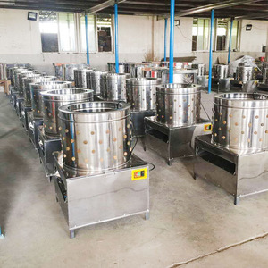 Spiumatrice Commerciale per Polli Tipo TM-80, Capacità di Lavoro 10-15, Corpo in Acciaio Inossidabile, Macchina Spiumatrice/Defeattatrice - Product Image 2