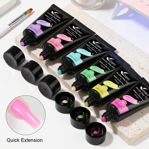 Gel Poly Acrylique HEMA TPO-Free Vegan 30ml pour Extension d'Ongles, 51 Couleurs, Longue Durée, Faible MOQ, Marque Privée OEM - Product Image 2