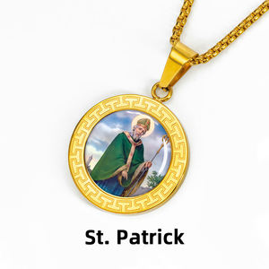 Colgantes Religiosos de Diferentes Formas de GIVELUCK, Colgante de la Divinidad Guardiana Irlandesa, Preparado para el Día de San Patricio - Product Image 3