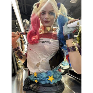 Nuevo modelo reserva Suicide Squad <span class=keywords><strong>Joker</strong></span> Harley Quinn Anime figura busto ESTATUA PARA coleccionable - Product Image 5