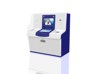 Machine d'impression de carte d'embarquement de kiosque d'information de paiement de service libre avec le scanner de passeport