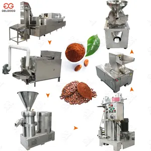 Massa de cacau/Licor/Pó de Planta De Processamento/Máquinas De Processamento De Cacau