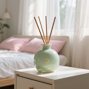 Flacon diffuseur design vide avec boîte, faible MOQ pour personnalisation, flacon diffuseur avec coupelle 50ml - Product Image 2