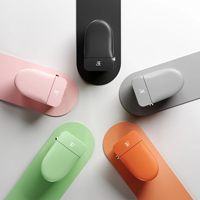 WC intelligent de luxe en céramique colorée avec chasse d'eau automatique, à poser au sol, et télécommande
