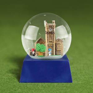 حرفة راتنج قلعة ثلاثية الأبعاد حديثة ، الهدايا التذكارية القطرية القابلة للتخصيص ، كرة الثلج - Product Image 6