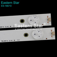 Bandeaux LED de rétroéclairage pour téléviseur JL D40A1330 03CS F 10 LED, fabriqués en Chine, utilisés pour HIS ENSE LTDN40D50EU