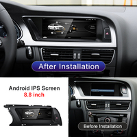 Nuevo Modelo STWEI Estéreo Multimedia Inalámbrico CarPlay de 8.8 Pulgadas para Coche AUDI 08-16 A4 B8 S4 Unidad Principal Radio Bluetooth