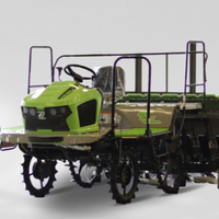 Transplanteuse de riz G630 flexible et optionnelle pour les entreprises de location, avec plusieurs accessoires, location de machines agricoles