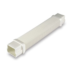Goulotte de câblage décorative en PVC pour climatiseurs muraux - Product Image 2