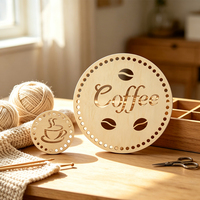 Fonds de panier en bois poli naturel Tailai, robustes, pour le bricolage, base pour le tricot, le crochet, la fabrication de sacs, de bacs de rangement