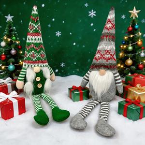 Gnomo Navideño Nórdico Hecho a Mano, Figura de Peluche con Gorro de Punto, Muñeco de Hilo, Adorno para Decoración del Hogar - Product Image 2
