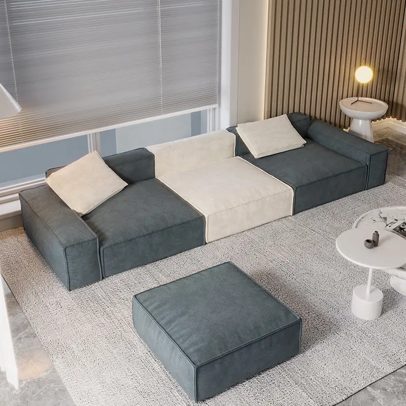 Komfortable künstlerische Couch Wohnzimmer Kombination Gemütliche Sala De Sofa