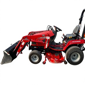 ENVÍO GRATUITO Tractor Compacto con Ruedas Massey Ferguson GC2300 Rojo con Cargador Frontal 2850, Maquinaria Agrícola - Product Image 1