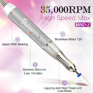 Taladro de Uñas Portátil Inalámbrico al por Mayor, 8 Horas de Autonomía, 35000 RPM, Carga Rápida, con Brocas - Product Image 2