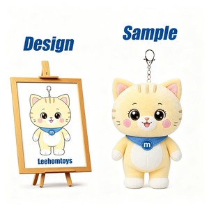 Llavero de Peluche Súper Suave Personalizado, Lindo Monstruo de un Ojo, Juguete de Peluche, Colgante para Bolsa, Promocional, Logotipo Personalizado, Algodón PP - Product Image 5