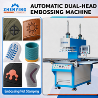 Einfach zu Bedienende Gummi-Silikon-Etikettiermaschine Automatische 3D-Stoff-Heißprägemaschine für Kleidung