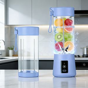 Mixeur portable 400 ml avec chargement USB, sans BPA, silencieux, robuste, pour la maison, l'extérieur et l'hôtel - Product Image 3