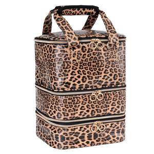 Free Sample Portable Double Layer <b>Nail</b> Bag Large Capacity <b>Nail</b> <b>Polish</b> Organizer Bag Travel <b>Nail</b> <b>Polish</b> Storage Bag - Product Image 1