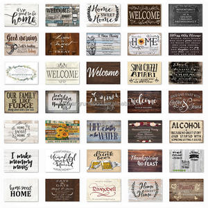 Farmhouses Ecofriendly It esso buono da essere a casa fai da te porta d'ingresso segno di benvenuto decorazioni per la casa Vintage Wall Art Hanging Wood Sign - Product Image 1